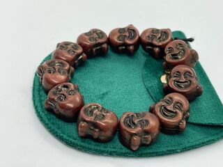 Laughing Buddha armband