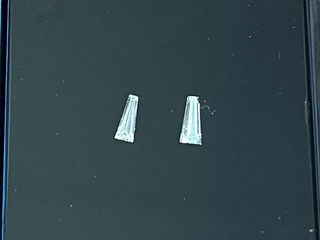 Diamant – 0.27 carat echte baguette geslepen diamanten