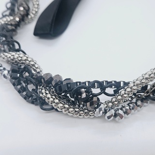 Dames collier strass diamand