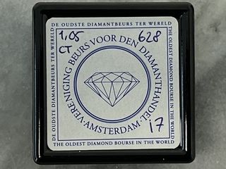 Diamant – 1.05 carat echte diamant