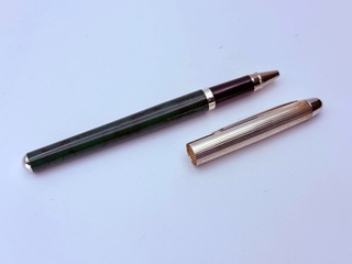 Massieve zilveren balpen – Montblanc Barleycorn model