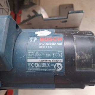 Telescoop-/afkortzaag 216mm 230V~ Bosch, GCM 8 SJL, bouwjaar 2016