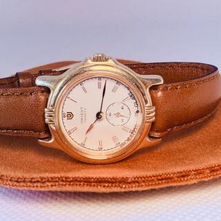 Orient Sapphire 22kt gold electroplated dameshorloge
