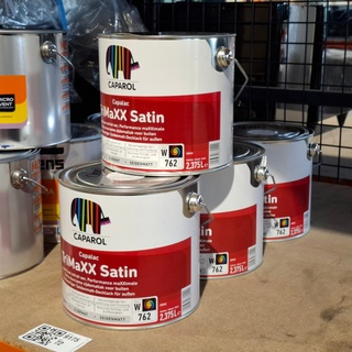 4 x 2,5 liter Caparol Trimaxx Satin, RAL 9010