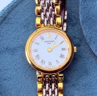 Carven Paris 513 series ”two-tone sapphire” dameshorloge