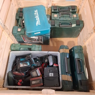 Divers accu gereedschap, O.a. Metabo, Makita