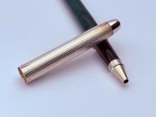 Massieve zilveren balpen – Montblanc Barleycorn model