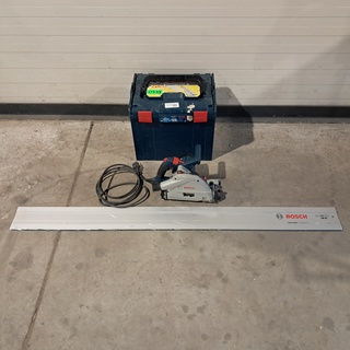 Invalcirkelzaag 165mm 230V (incl.rail 1,5m), Bosch, GKT 55 GCE, 2016