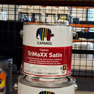 4 x 2,5 liter Caparol Trimaxx Satin, RAL 9010