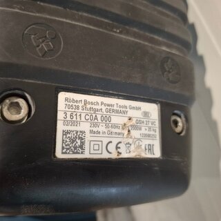 Breekhamer 30kg HEX-28 230V ~ Bosch, GSH 27 VC, bouwjaar 2021