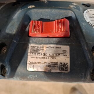 Breekhamer 18kg HEX-28 230V ~ Bosch, GSH 16-28 E, bouwjaar 2022