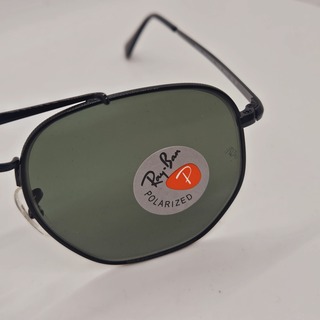 Rayban zonnebril Marshal black green polarized