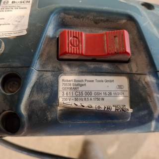 Breekhamer 18kg HEX-28 230V ~ Bosch, GSH 16-28 E, bouwjaar 2021