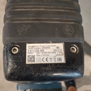 Breekhamer 30kg HEX-28 230V ~ Bosch, GSH 27 VC, bouwjaar 2021