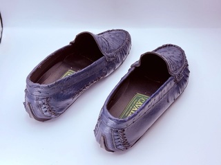 Cavalli Struisvogel leren dames schoenen, Maat 40,5