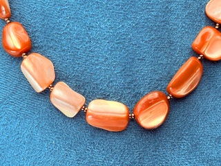 Collier ”Sand Colour Pearl Fragments”