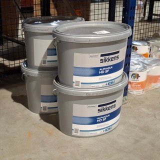 3 x 12,5 liter en 1 x 10 liter Latex, Sikkens, Alphadur, Wit