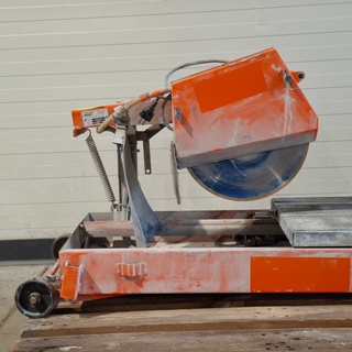 Steen-tafelzaagmachine – 600mm – 230V Euro Shatal, TS351-45, bouwjaar