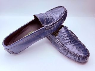 Cavalli Struisvogel leren dames schoenen, Maat 40,5