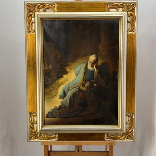 Schilderij, ‘Man met baard’