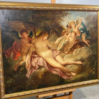 Schilderij, ‘5 engelen’