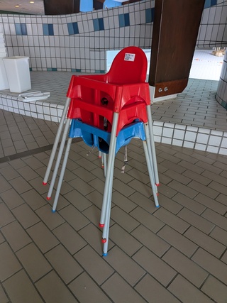 3x Kinderstoel