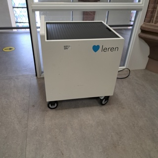 laptopkar Leren, DrG32H1, Wit