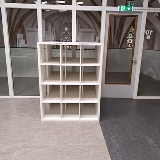 3x Vakkenkast Ikea, Kallax, Wit