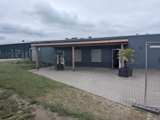 Houten overkapping