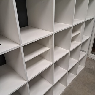 5x Vakkenkast Ikea, Kallax, Wit