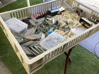Partij montagematerialen