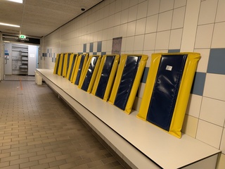 9x Aankleedkussen