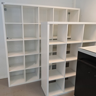 2x Vakkenkast ikea, Kallax, wit