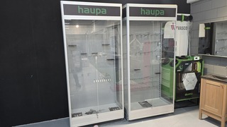 2x Vitrinekast Haupe