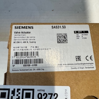 Servo motor, Siemens, SAS31.53