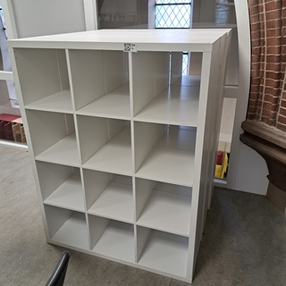 3x Vakkenkast Ikea, Kallax, Wit