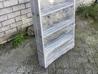 Trap ladder STS, A04ANP/300, zilver