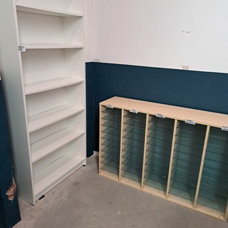 2x Houten kast