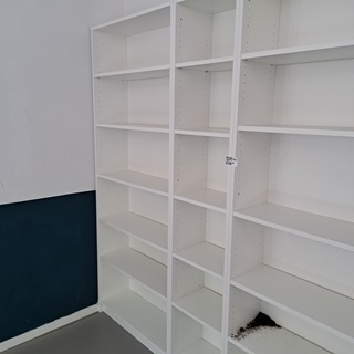 3x diverse kast Ikea, wit