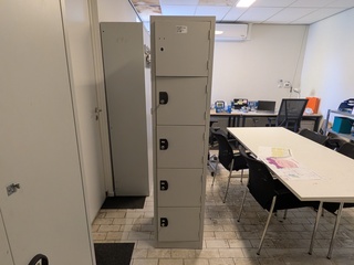 5-deurs lockerkast
