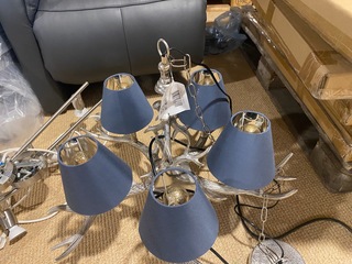 Hanglamp, blauw