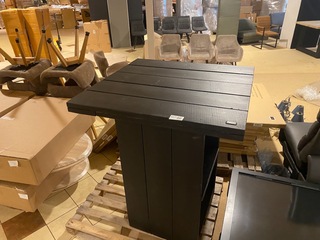 Sta tafel, zwart
