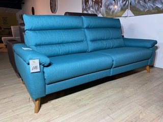 2,5 zits bank, blauw