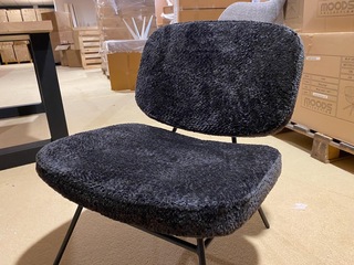 Fauteuil, Kiki, zwart