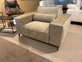 Fauteuil, grijsgroen