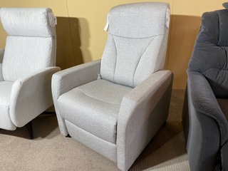 Relaxfauteuil, grijs