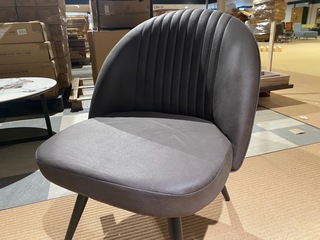 Fauteuil Label51, Enzo, antraciet