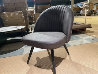 Fauteuil Label51, Enzo, antraciet