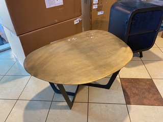 Salontafel, brass antique