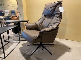 Fauteuil, bruin/taupe